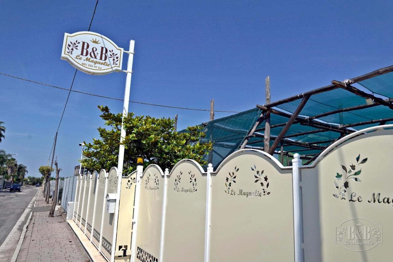 B&B Le Magnolie Pompei Bagian luar foto